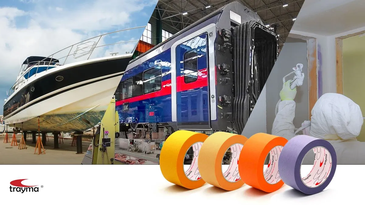 Portada del artículo sobre washi tape profesional y para industria. Aplicaciones en pintura de barcos, ferroviario, automoción y pintura de decoración.
