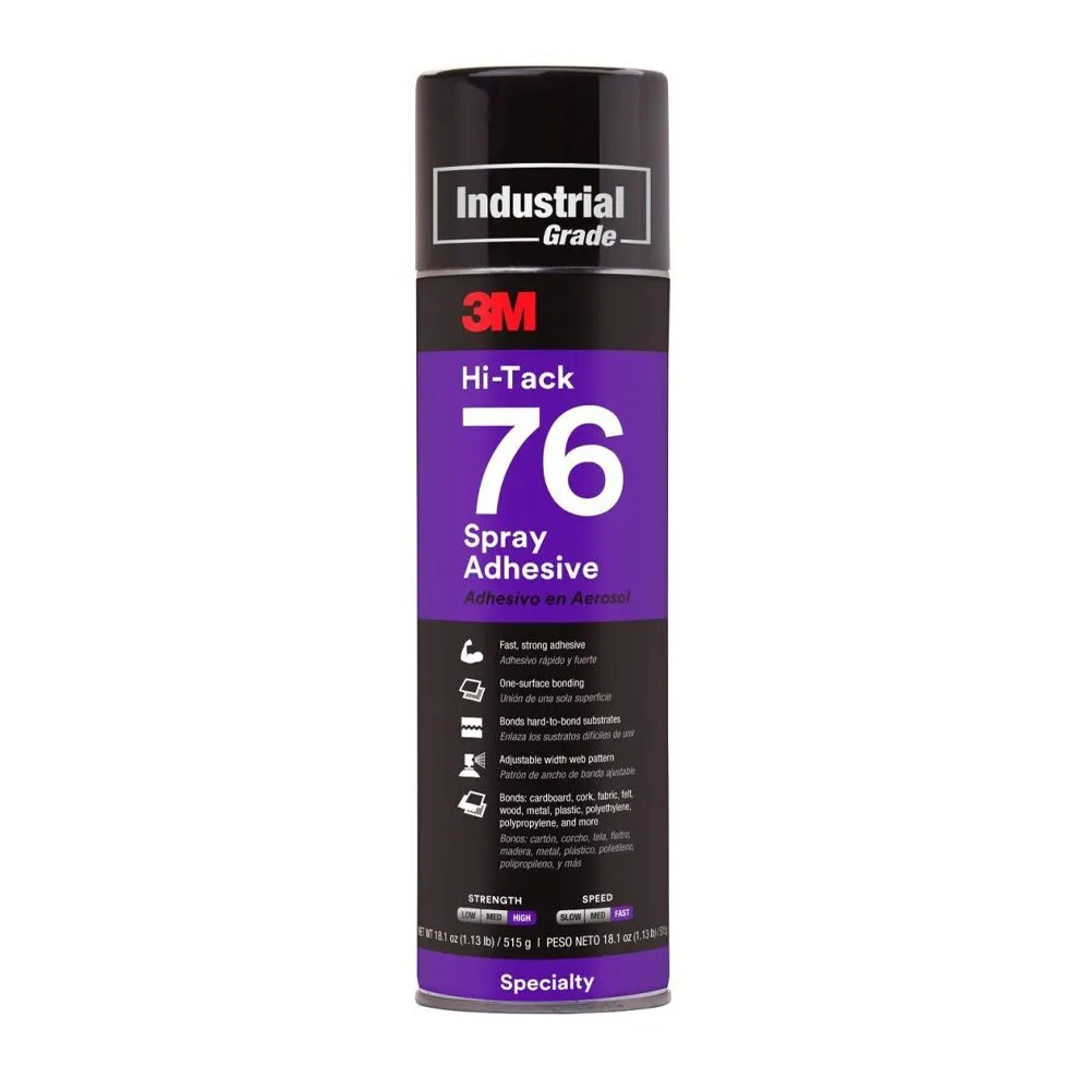3M 76 Adhesivo en Spray de ELEVADA ADHESIVIDAD