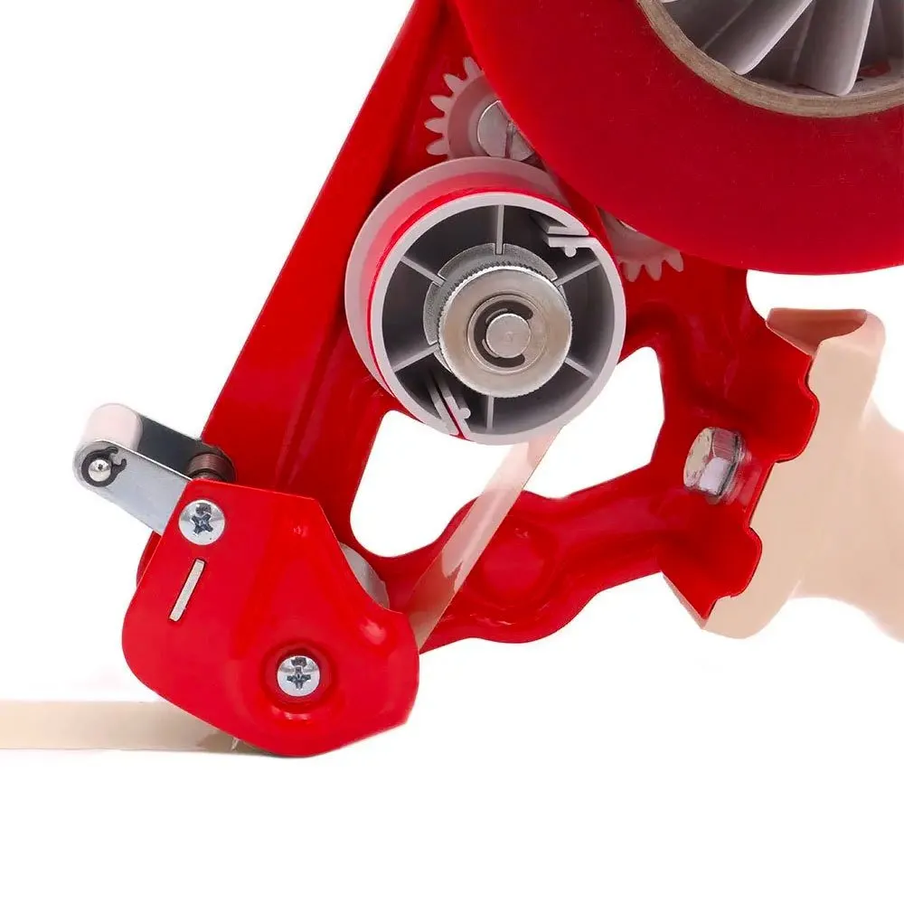 Detalle del rodillo de retirada del protector, del aplicador manual para cinta doble cara dsh25