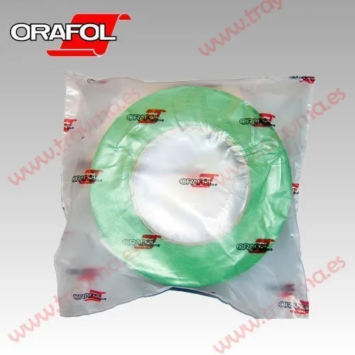 ORA 1291 Cinta de doble cara REPULPABLE 110 micras para empalmes automáticos. - Imagen 2