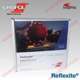 ORALITE® VC 104+ CIS Cinta adhesiva reflectante FRACCIONADA para camión CISTERNA - Imagen 5
