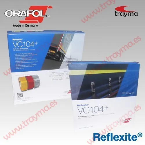 ORALITE® VC 104+ LONAS Cinta adhesiva reflectante para TOLDOS de camiones y REMOLQUES - Imagen 2