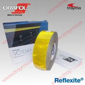 ORALITE® VC 104+ LONAS Cinta adhesiva reflectante para TOLDOS de camiones y REMOLQUES - Imagen 3