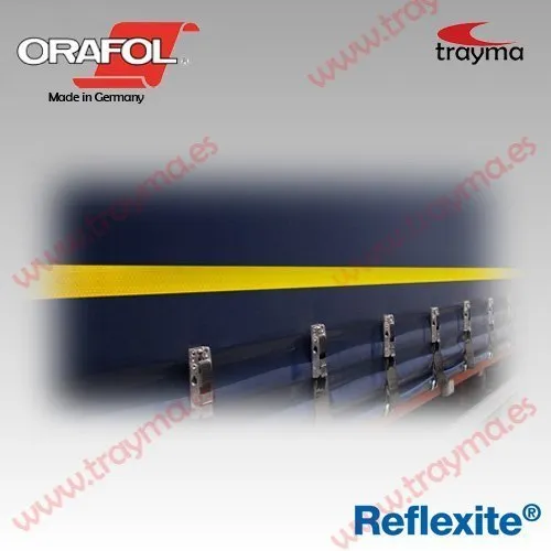 ORALITE® VC 104+ LONAS Cinta adhesiva reflectante para TOLDOS de camiones y REMOLQUES - Imagen 4