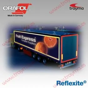 ORALITE® VC 104+ LONAS Cinta adhesiva reflectante para TOLDOS de camiones y REMOLQUES - Imagen 5