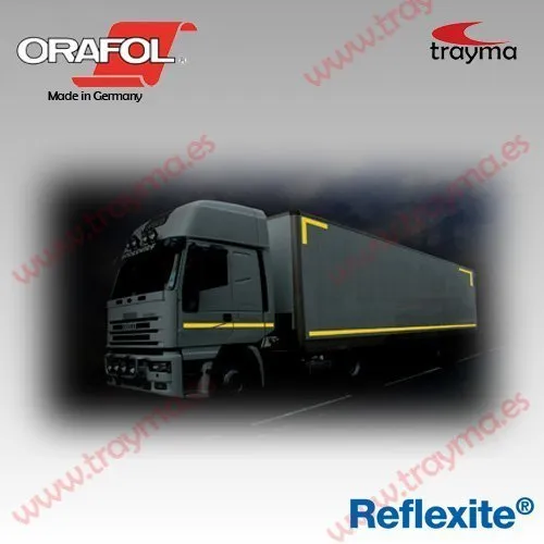 ORALITE® VC 104+ Cinta adhesiva reflectante para camiones con lados RÍGIDOS - Imagen 3