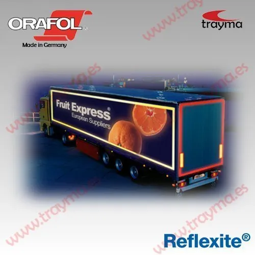 ORALITE® VC 104+ Cinta adhesiva reflectante para camiones con lados RÍGIDOS - Imagen 2