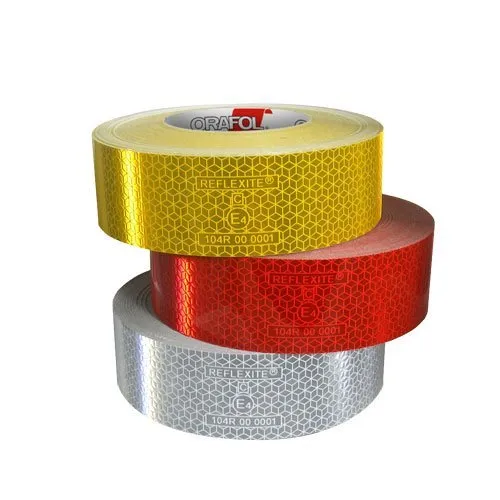 Reflectante camiones VC104 rojo, blanco o amarillo. Reflexite