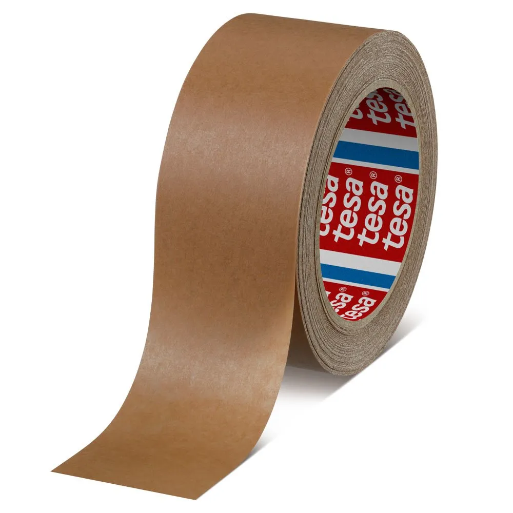 Cinta adhesiva de papel kraft marrón del fabricante tesa, referencia 4313
