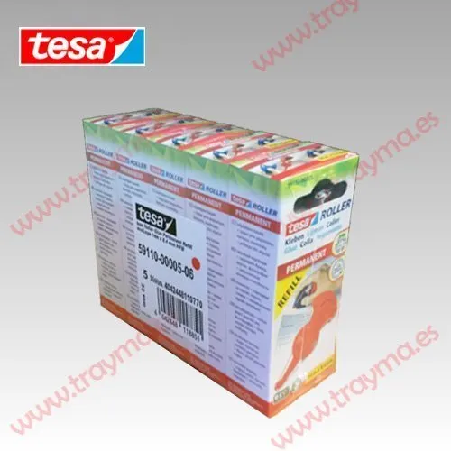 tesa Roller ecoLogo® Refill - Recambio de Adhesivo - Imagen 2