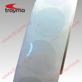 TYM 81383 VP1 Círculos adhesivos troquelados una cara TRANSPARENTES 30 mm diámetro - Gama TROQUELINE - Imagen 5