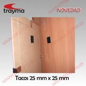 3M Dual Lock SJ355D extrafuerte color negro - cuadrados 25 x 25 mm - Imagen 3