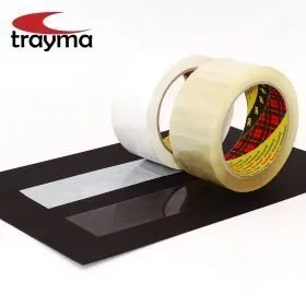 3M 309 blanco / transparente