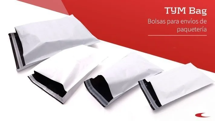 Bolsas de plástico para envíos de paquetería - TYM Bag