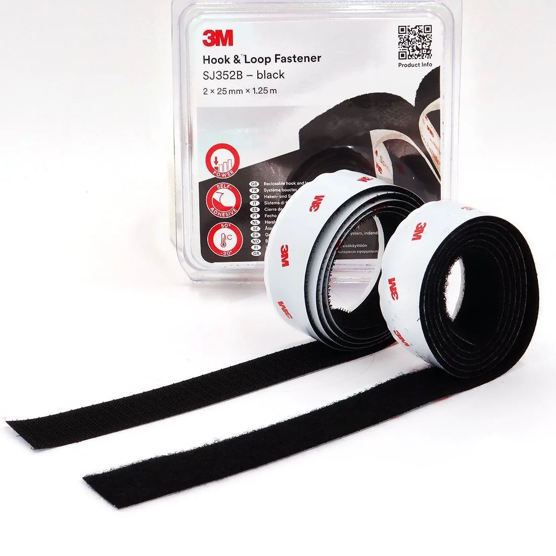 Velcro 3M SJ352B Negro