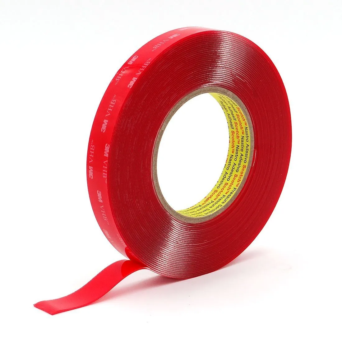 3M VHB 4910F Cinta de doble cara transparente - Blister Short Roll 19 mm × 11 m - Imagen 2