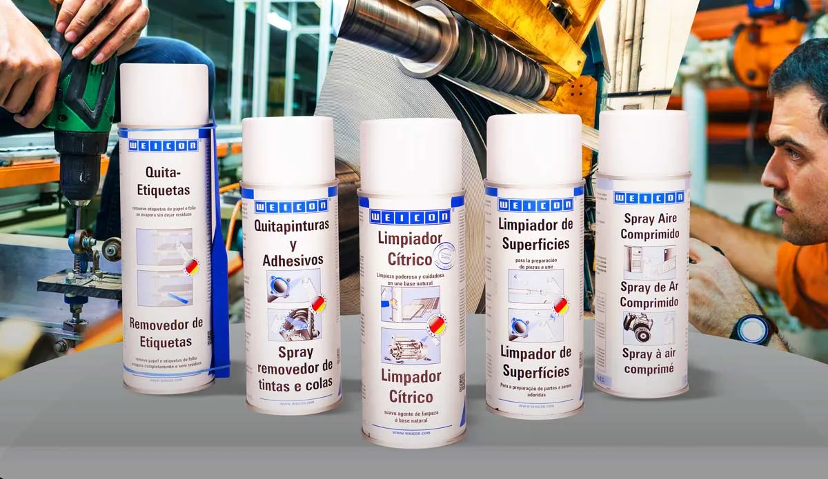 Weicon limpiadores en aerosol