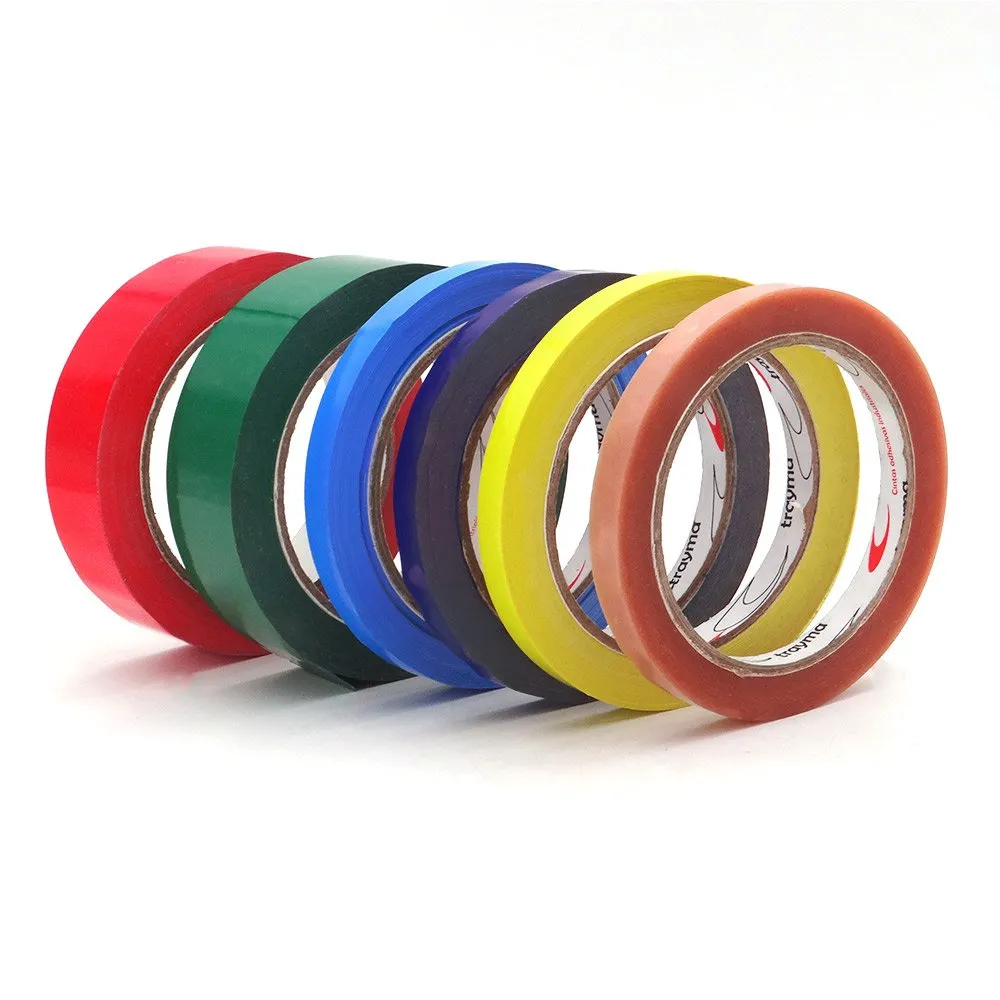 Cinta adhesiva PVC de colores cierra bolsas
