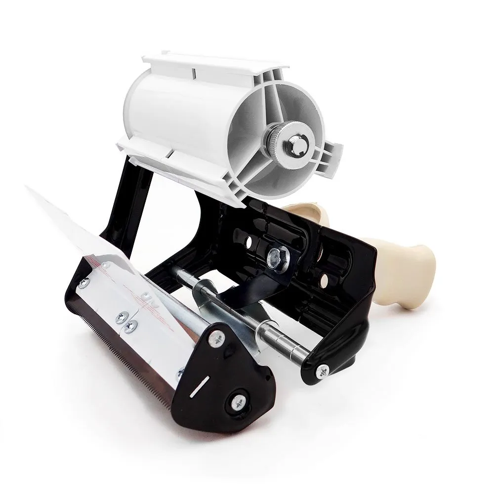 Precintadora para palet box extragrande TYM 1391 compatible con cintas de embalaje de hasta 150mm de ancho