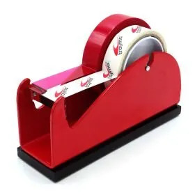 Portarrollos rojo para 2 rollos de cinta adhesiva TYM ND63