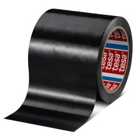 Cinta adhesiva en 150mm de ancho de color negro para el cierre y reparación de plástico de silos.