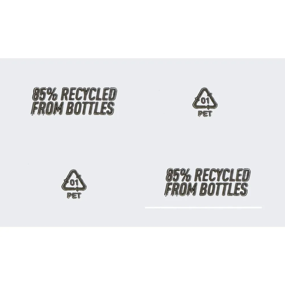 TYM 1219 Cinta adhesiva de 85% PET reciclado de botellas para embalaje sostenible con adhesivo fuerte Hot Melt - Transparente con MENSAJE SOSTENIBILIDAD IMPRESO - 132 m x 48 mm - Imagen 2