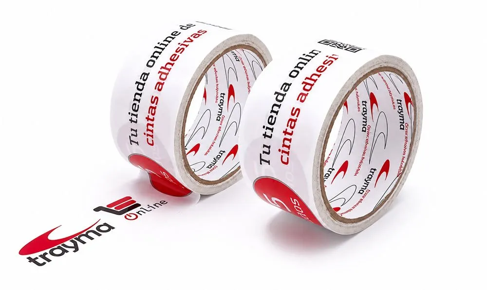 2 Rollos de precinto personalizado para embalaje